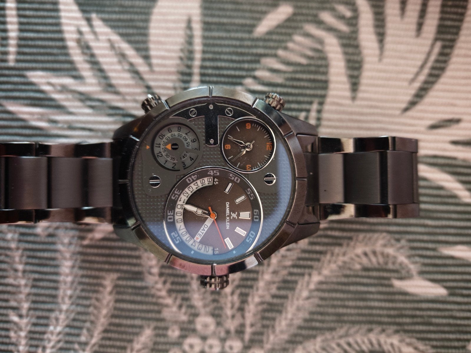 montre Daniel Klein, Bijoux, Sacs & Beauté, Montre-bracelet, Autres marques, Enlèvement ou Envoi, Acier
