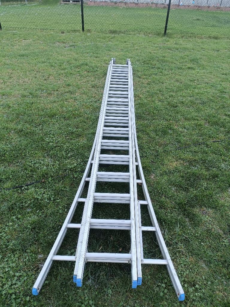 Echelle Solide 3x16.  9,70m, Bricolage & Construction, Échelles & Escaliers, Utilisé, Échelle, 4 mètres ou plus, Pliable ou rétractable/escamotable