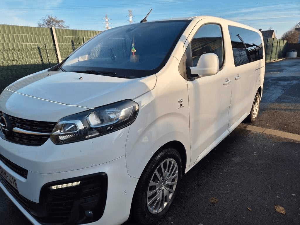 Opel Zafira Life 1.5 Diesel 9 zitplaatsen, Auto's, Opel, Stof, Start-stop-systeem, Wit, 9 zetels