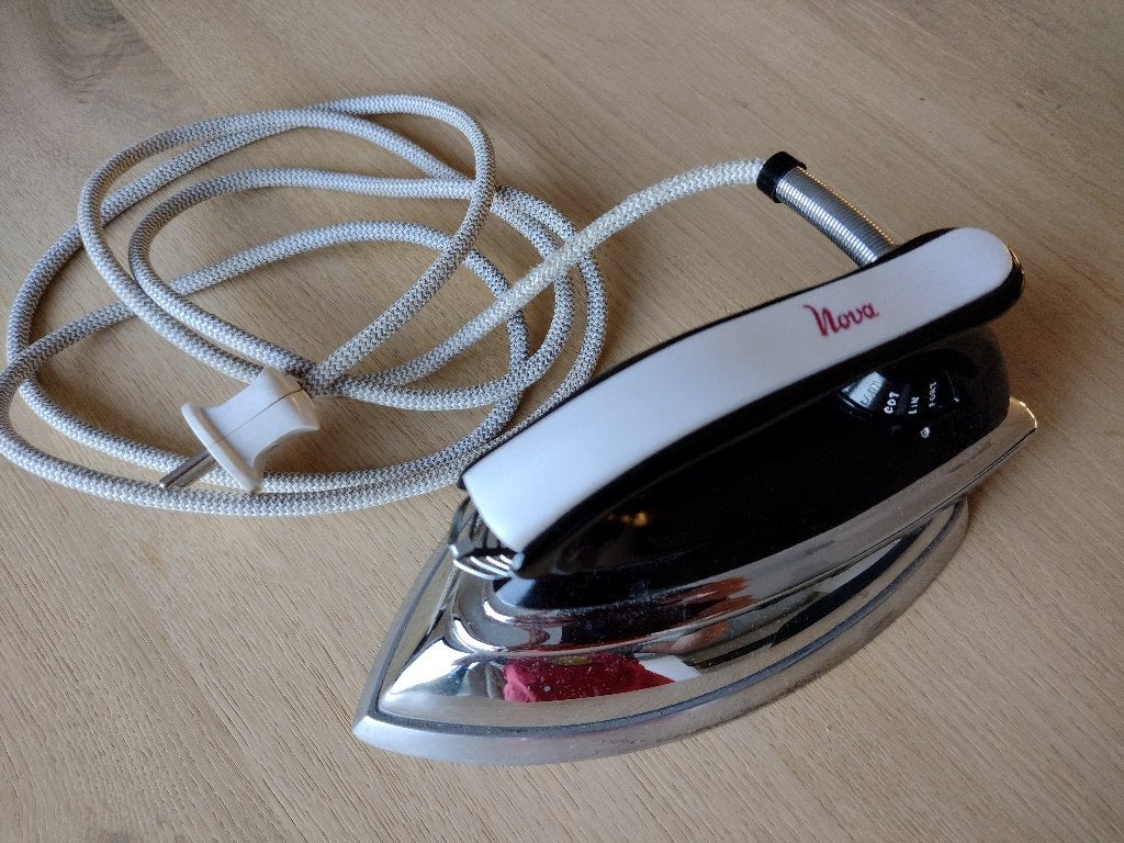 Vintage Nova-Matic strijkijzer 1960, Antiek en Kunst, Ophalen of Verzenden