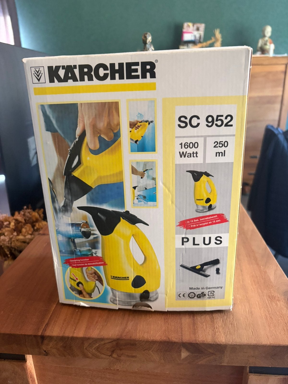 Stoomreiniger karcher, Tuin en Terras, Hogedrukreinigers, Ophalen, Gebruikt