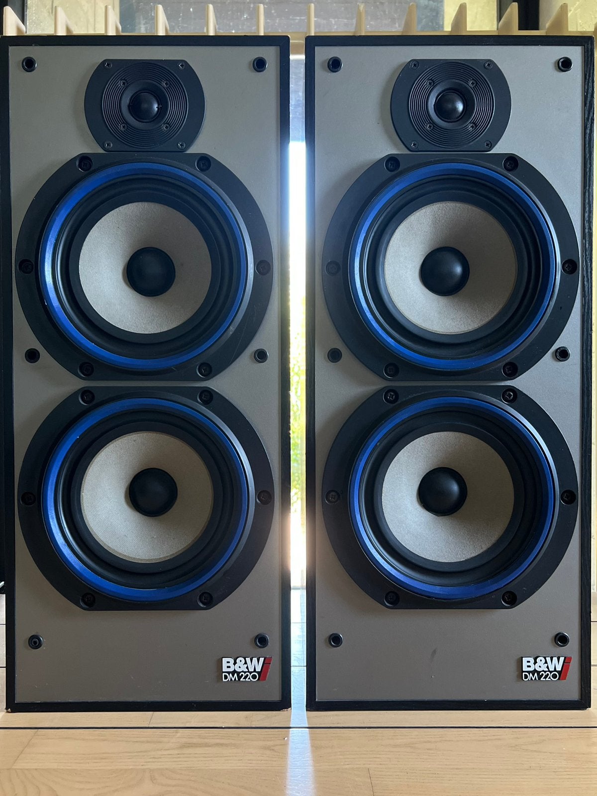 B&W DM220i luidsprekers, Ophalen, Vloerstaande luidspreker, Gebruikt, 120 tot 150 watt