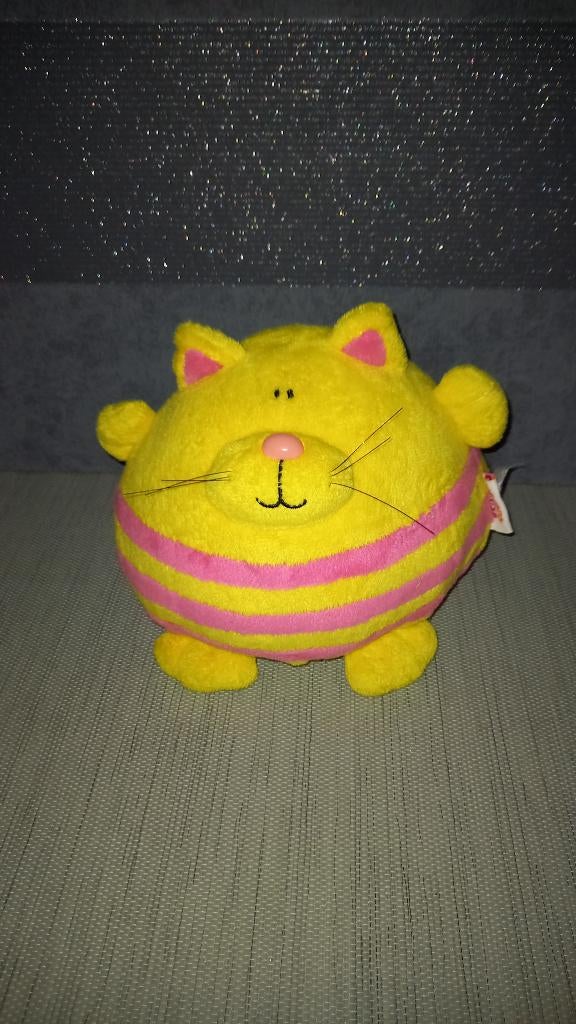 Happy House kat knuffel, Ophalen of Verzenden, Zo goed als nieuw, Kat