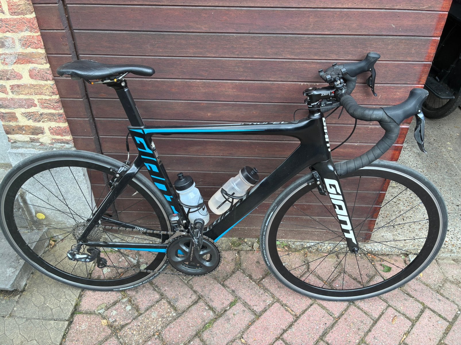 Giant propel advance + (optie wahoo kickr core hometrainer), Ophalen, Zo goed als nieuw, Giant