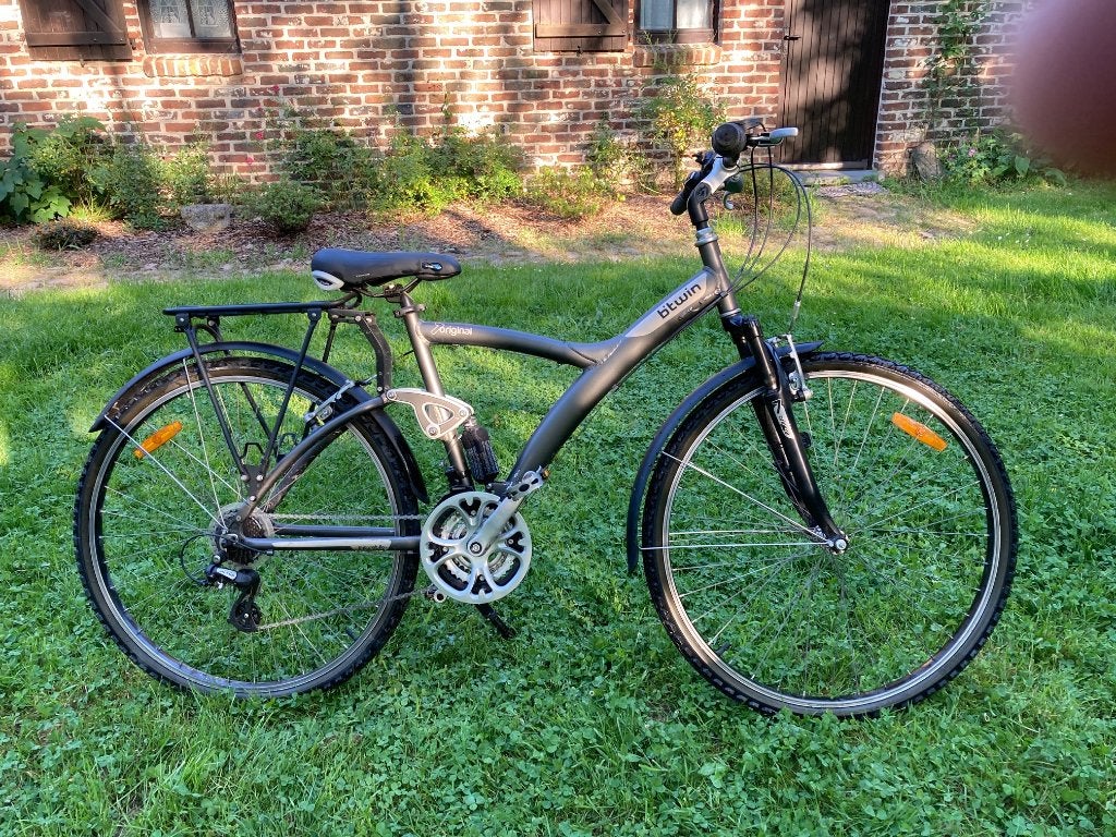 velo BTwin Original7, Vélos & Vélomoteurs, B-Twin Decathlon, 51 à 55 cm, Frein sur jante, Enlèvement