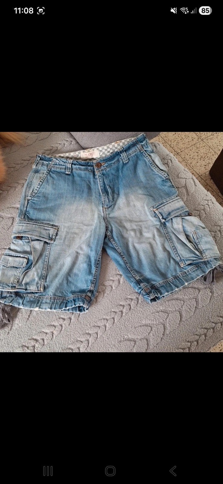 Short homme, Enlèvement ou Envoi