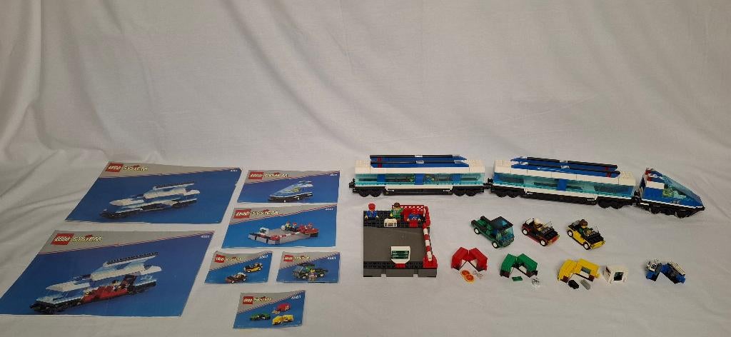 Lego 9v Railway Express 4561, Enfants & Bébés, Jouets | Duplo & Lego, Utilisé, Lego, Ensemble complet, Complet, Instructions incluses