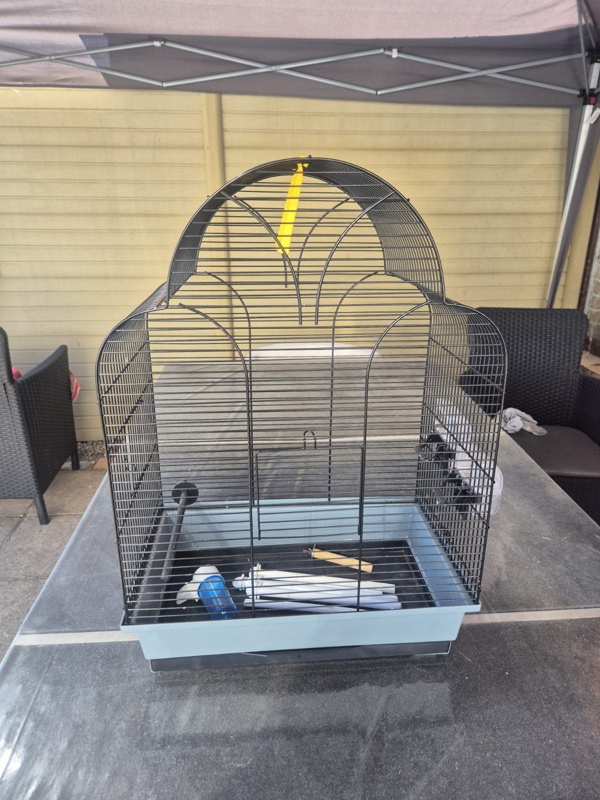 vogelkooi, Enlèvement, Cage à oiseaux