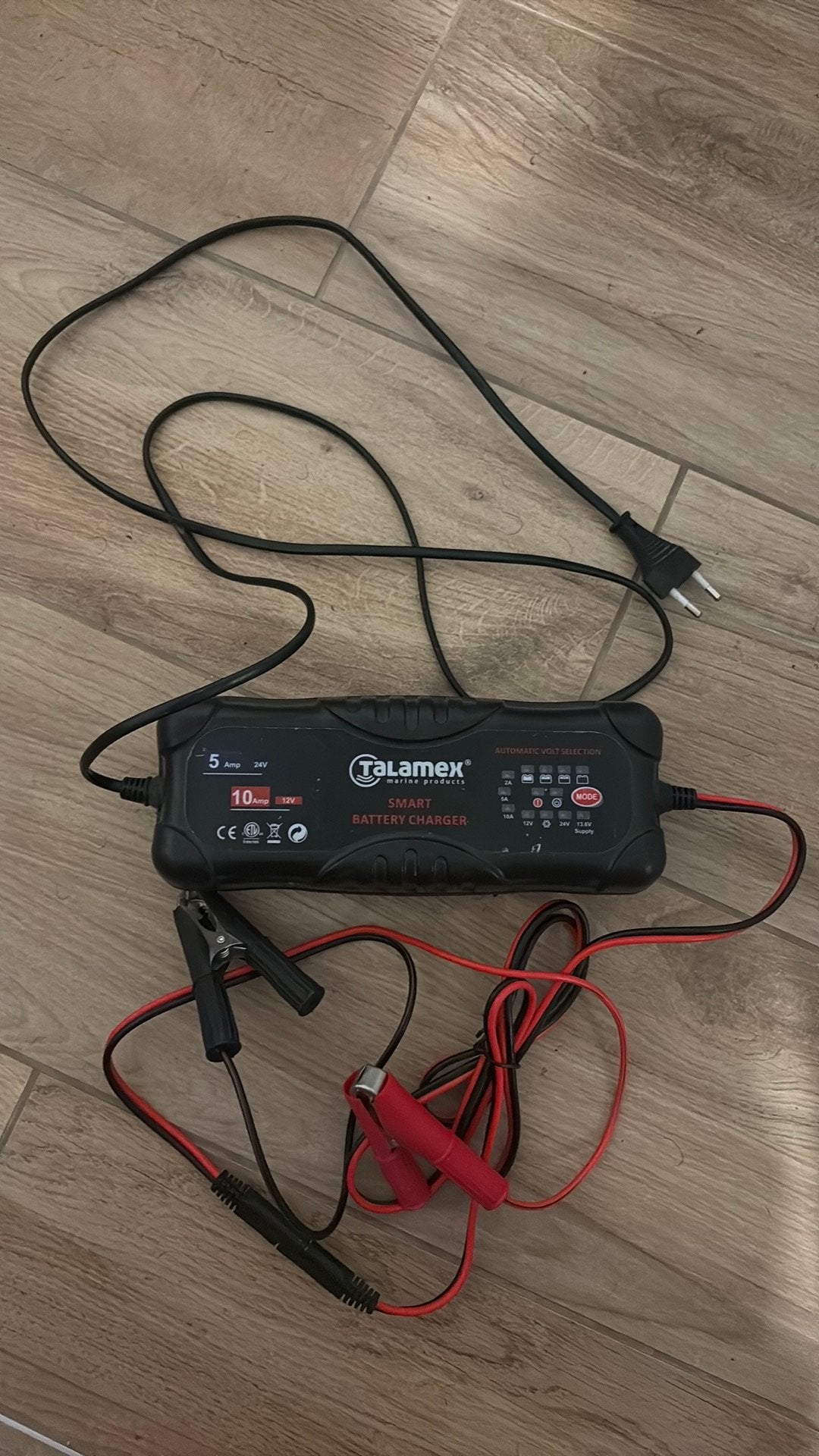 Talamex batterijoplader voor bootbatterijen, Enlèvement ou Envoi, Utilisé