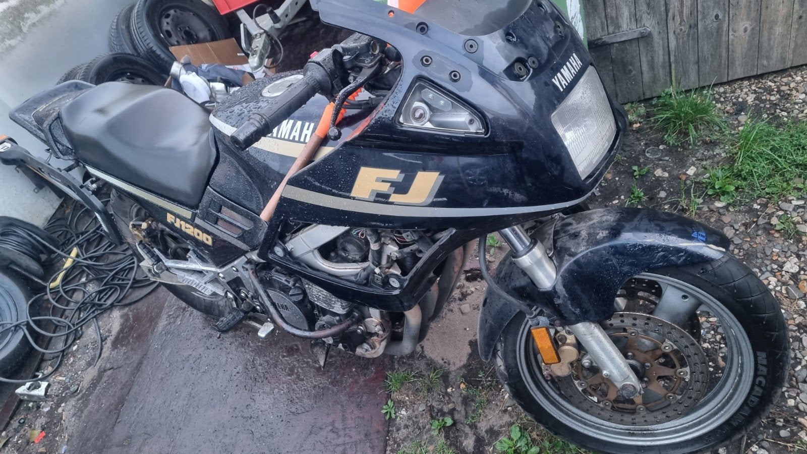 yamaha FJ1200 project, Enlèvement, Utilisé
