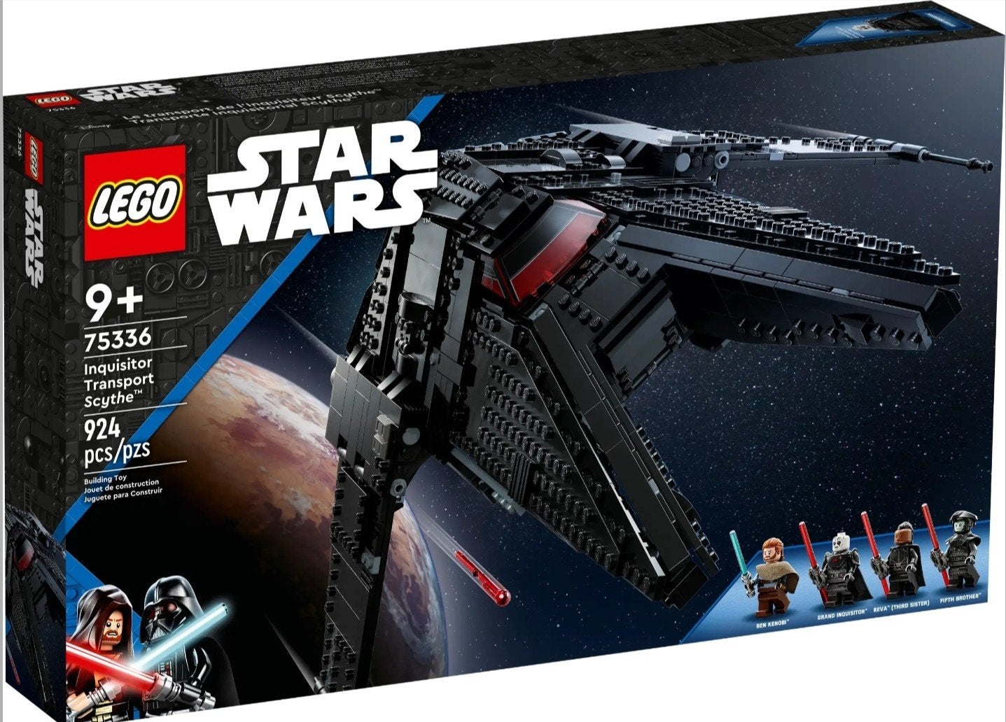 LEGO 75336 Transport van de Inquisitor Scythe, Star Wars, Lego, Nieuw, Ophalen of Verzenden