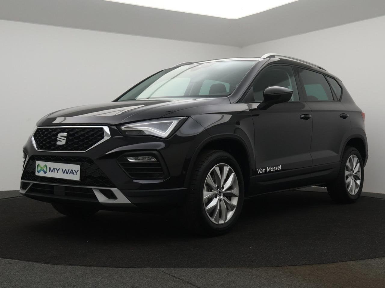 Seat Ateca Ateca Move! Navi 1.0 TSI 115pk (85kW) Manueel 6v, Auto's, LED dagrijverlichting, Zwart, Bedrijf, Handgeschakeld