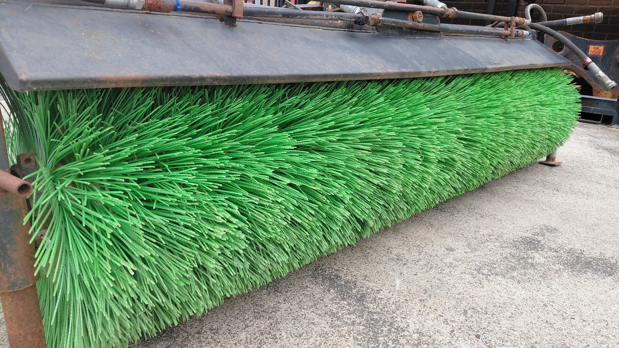 Volvo Holms broom for wheel loader / Volvo/Lundberg quick co