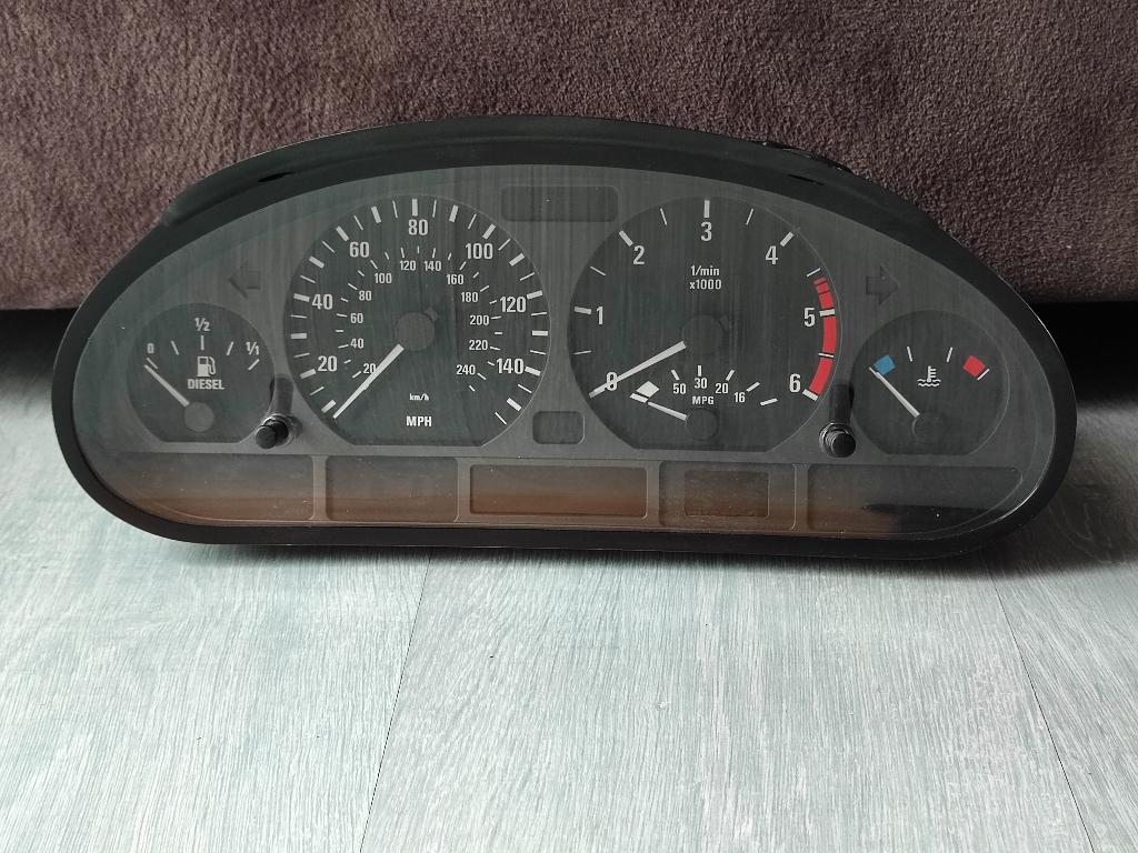 Dashboard speedometer BMW E46 3serie (origineel), Auto-onderdelen, Dashboard en Schakelaars, BMW, Gebruikt, Ophalen of Verzenden