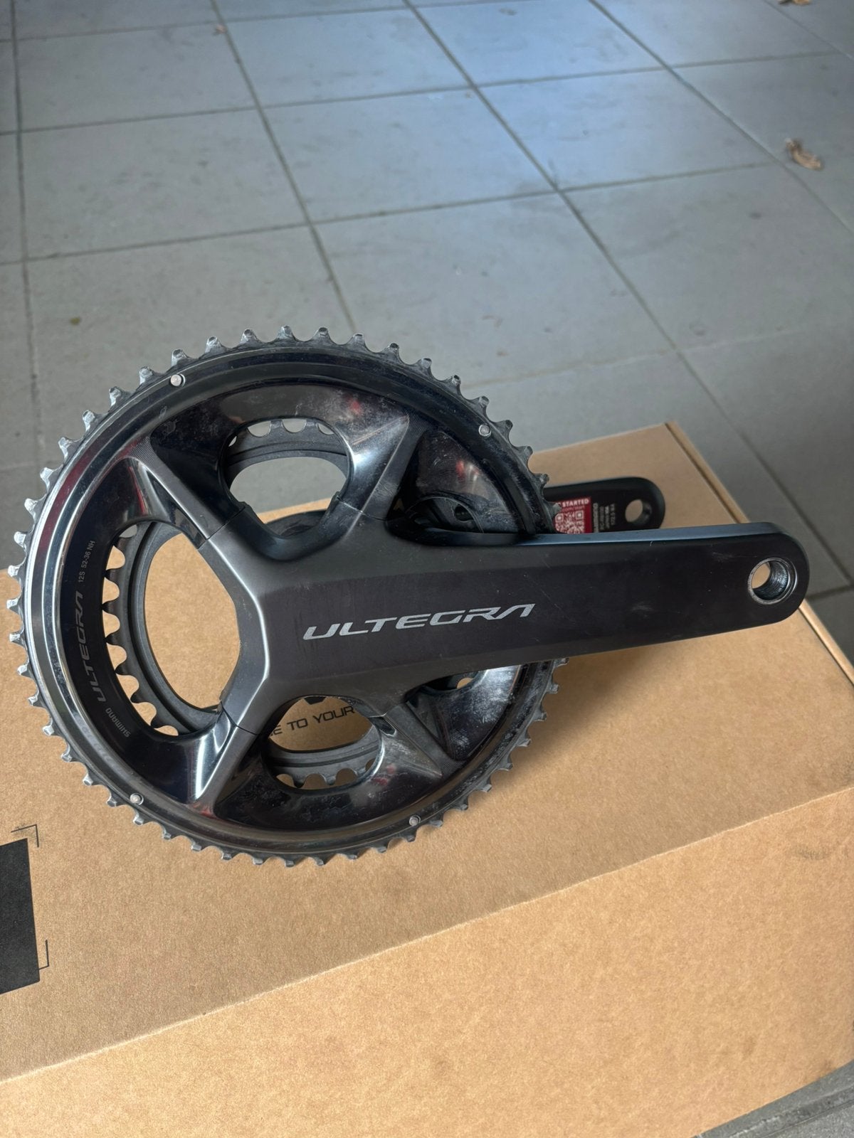 Pédalier ultegra r8100 52/36 avec capteur de puissance, Vélos & Vélomoteurs, Enlèvement ou Envoi, Comme neuf, Pédalier ou Pédales