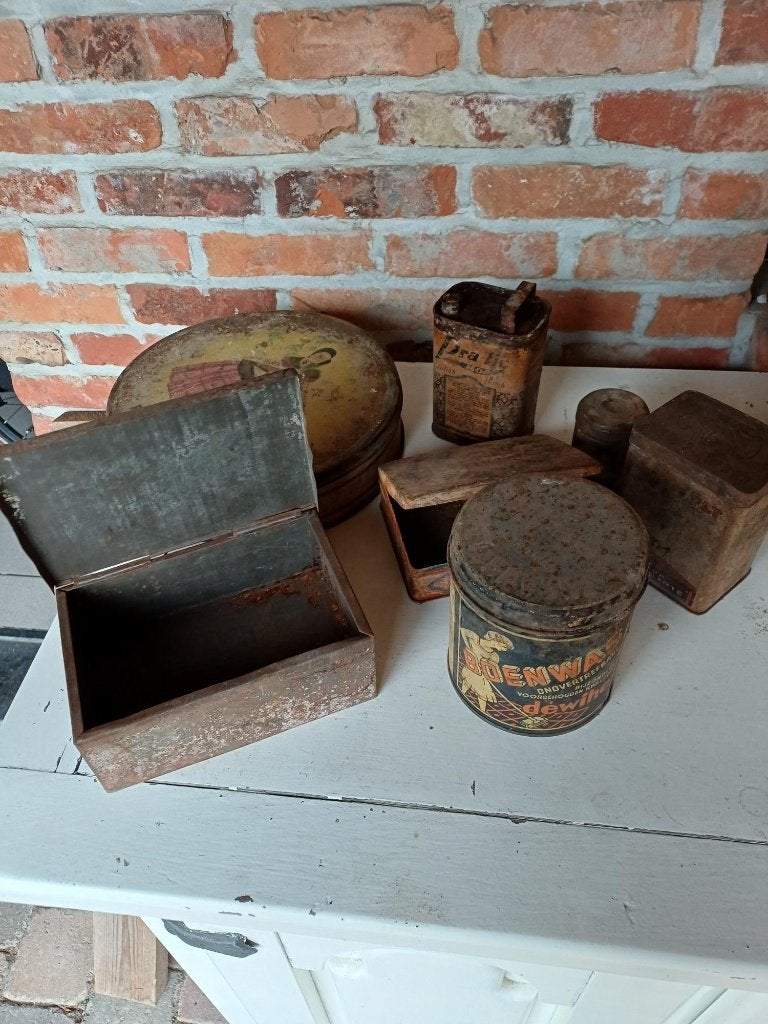 vintage potjes, Ophalen
