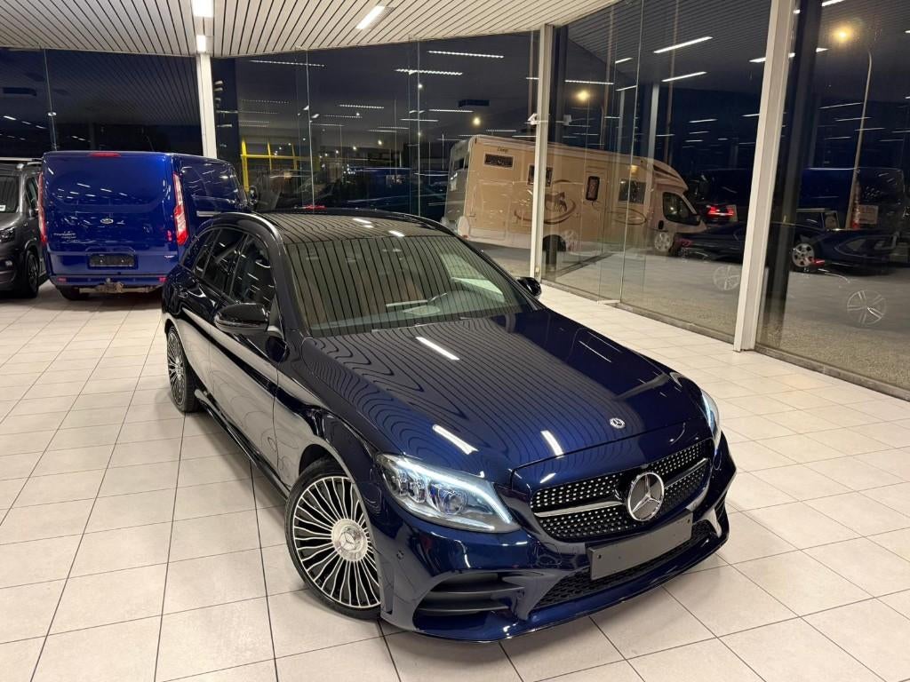 Mercedes-benz C180d Pack-AMG BURMESTER 90kW Automatique, Cuir, Achat, Euro 6, Entreprise