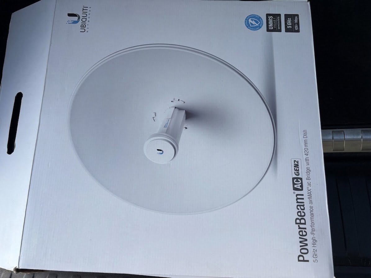 Ubiquiti PowerBeam AC Gen2 (PBE-5AC-Gen2) – Nieuw in doos, Ophalen, Nieuw