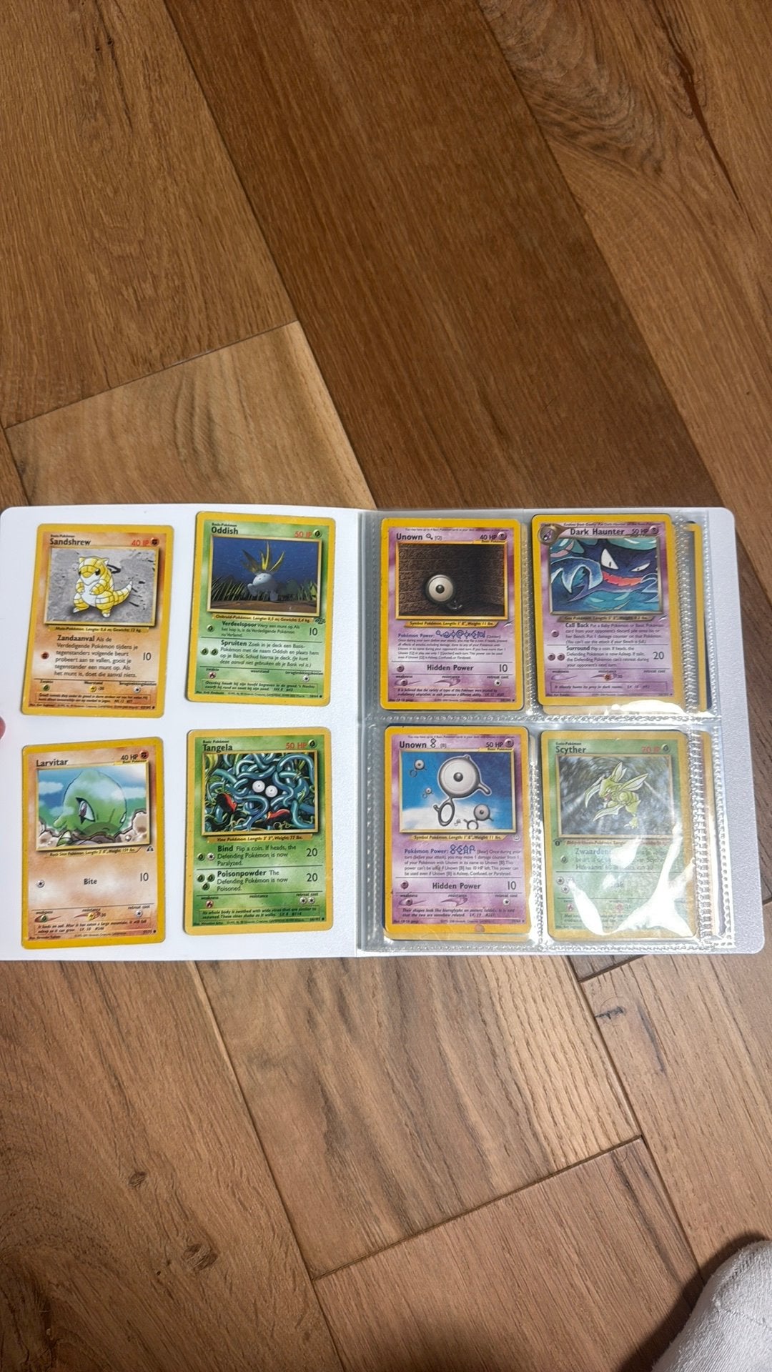 Boek vol 1995 pokemon kaarten, Hobby en Vrije tijd, Ophalen of Verzenden, Zo goed als nieuw