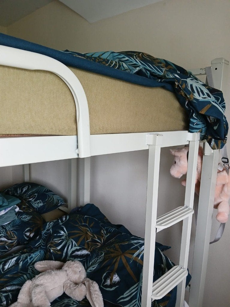 Lit superposé + lit classique, Ophalen, 90 cm, 160 tot 180 cm, Tweepersoons