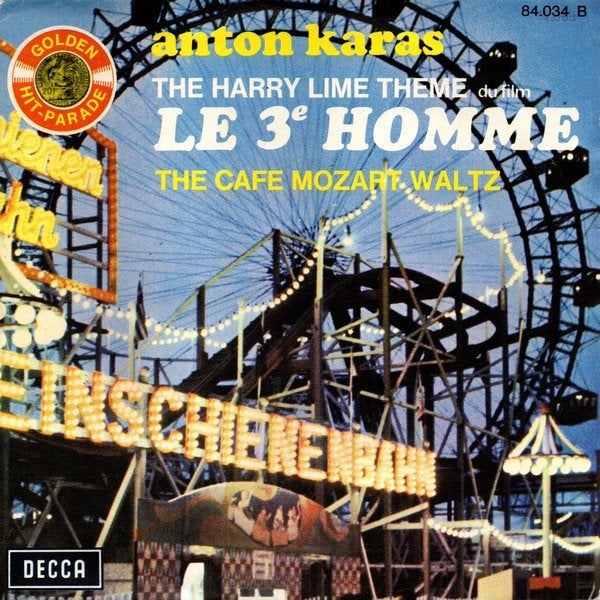 vinylsingle anton karas-the harry lime theme---third man-, Ophalen of Verzenden, Gebruikt, 7 inch, Pop