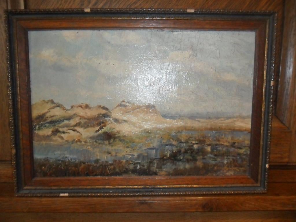 HSP d'Edward Van Rijswijck (Antwerpen 1871-1931 Aldaar)), Antiquités & Art, Art | Peinture | Classique, Enlèvement ou Envoi