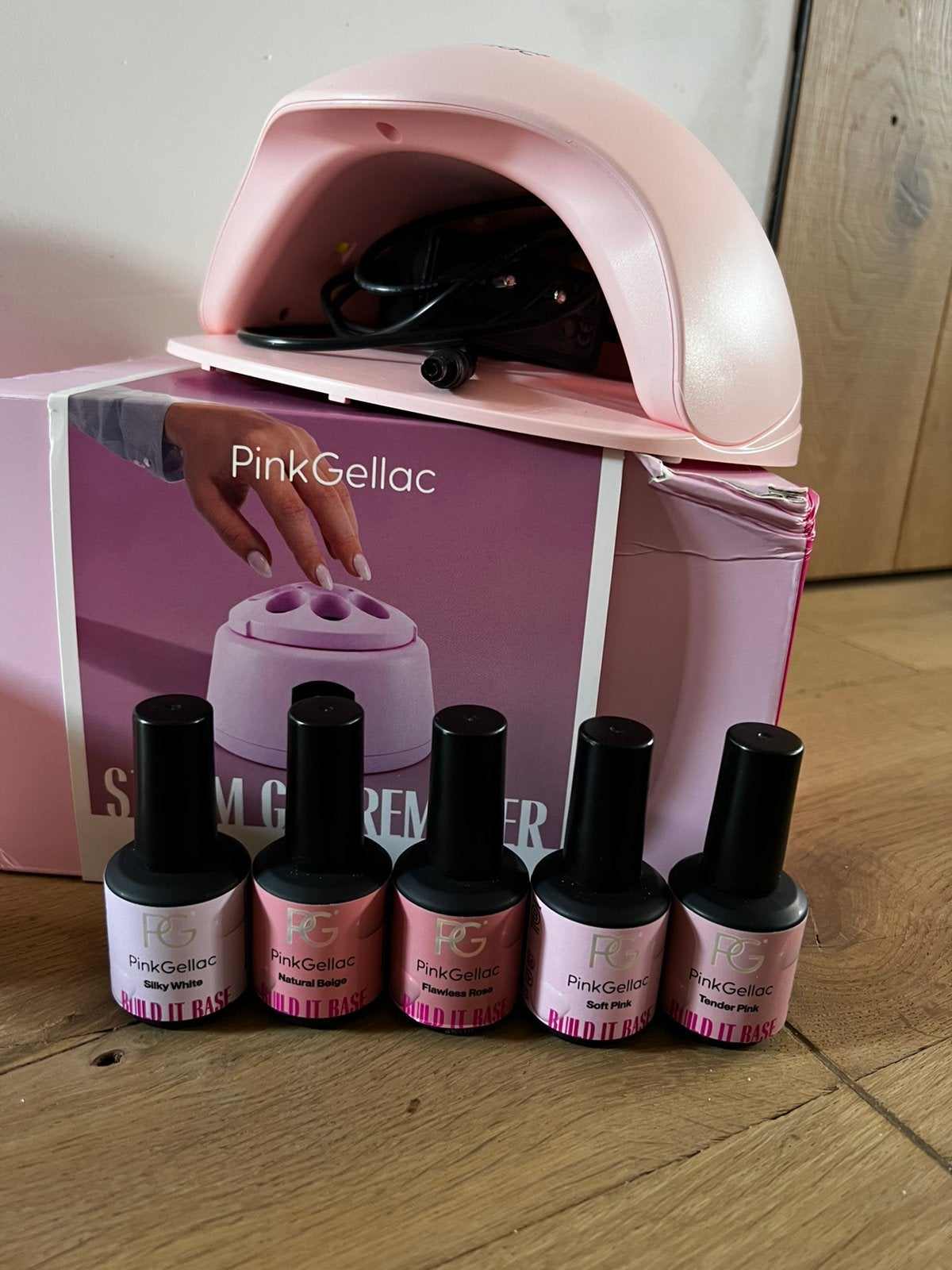 Pink gellac build it base set, Ophalen of Verzenden, Nieuw