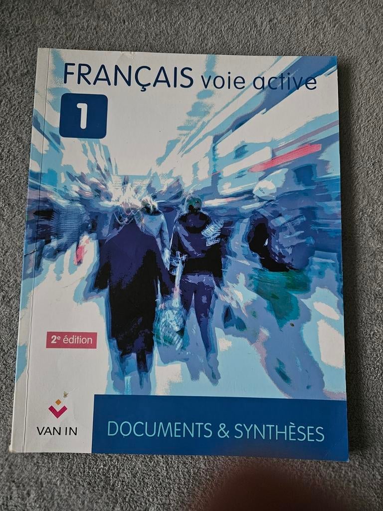 Français voie active 1 année 2015, Livres, Enlèvement, Néerlandais