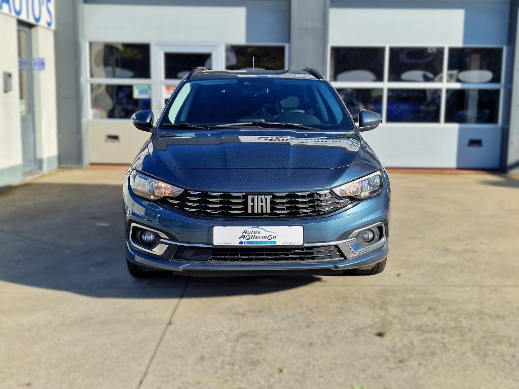 Fiat Tipo SW 1.5 Hybrid AUTOMAAT * CAMERA * APPLE CARPLAY *, Autos, Argent ou Gris, Achat, Euro 6, Entreprise