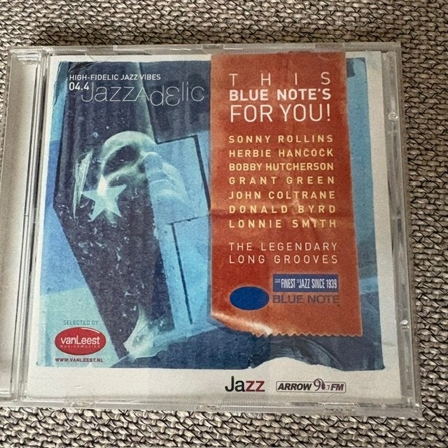 Jazzadelic This Blue Note's for You High-Fidelic Jazz Vibes, Cd's en Dvd's, Ophalen of Verzenden, Jazz