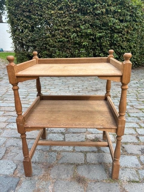 2x Table d'appoint, Maison & Meubles, 55 à 75 cm, Vintage, 45 à 60 cm, Enlèvement