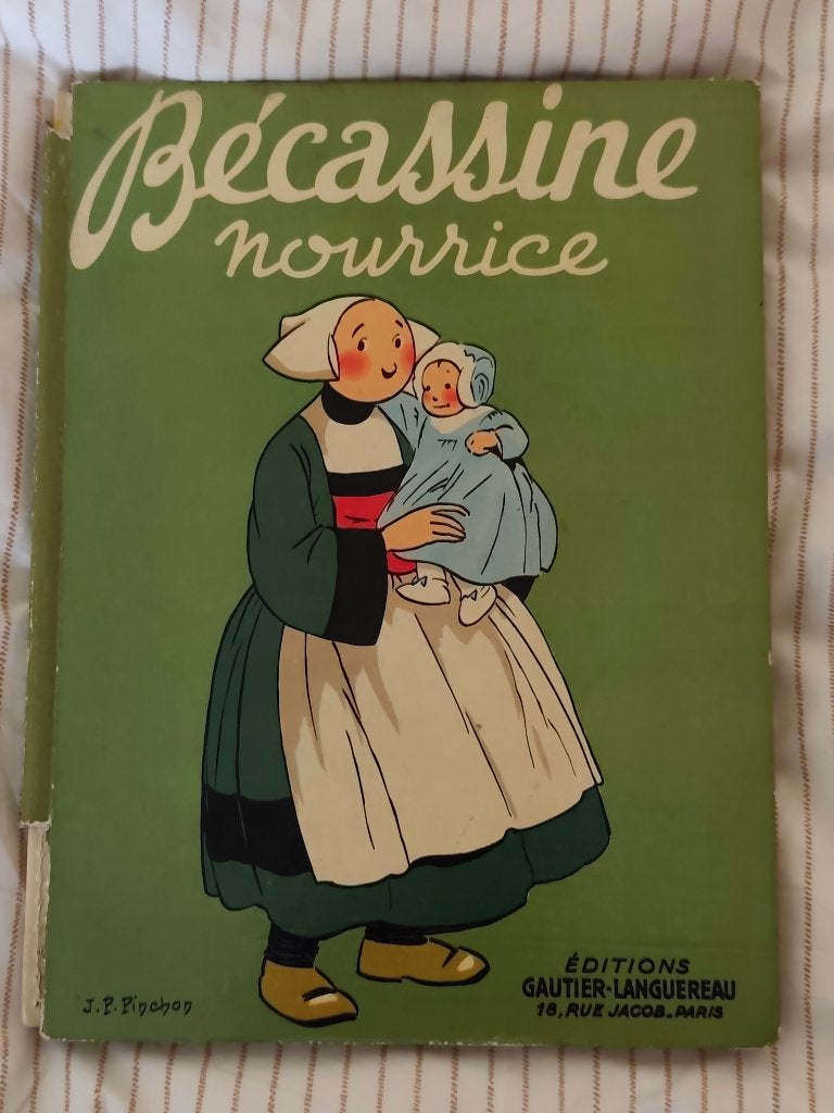Album Bécassine nourrice, Caumery - Pinchon, Une BD, Enlèvement, Utilisé