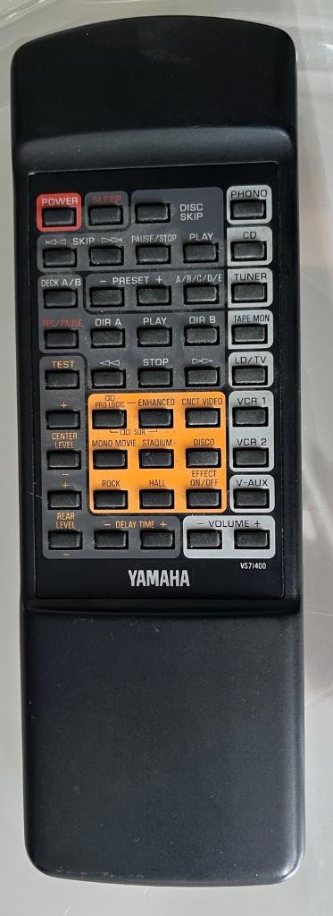 télécommande  YAMAHA VS71400, Enlèvement ou Envoi, Utilisé, Originale, Récepteur ou Amplificateur