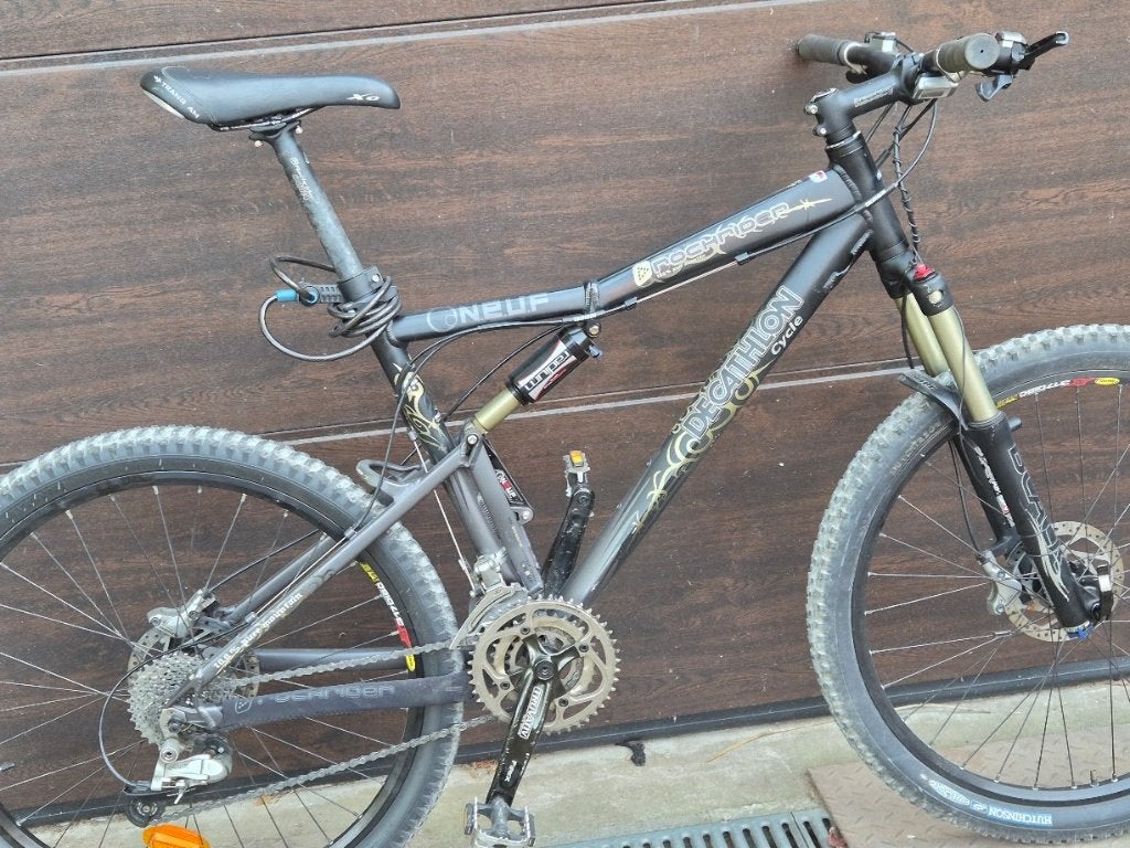 Decathlon Rockrider 9.1 Full Suspension MTB, Fietsen en Brommers, Ophalen, Zo goed als nieuw