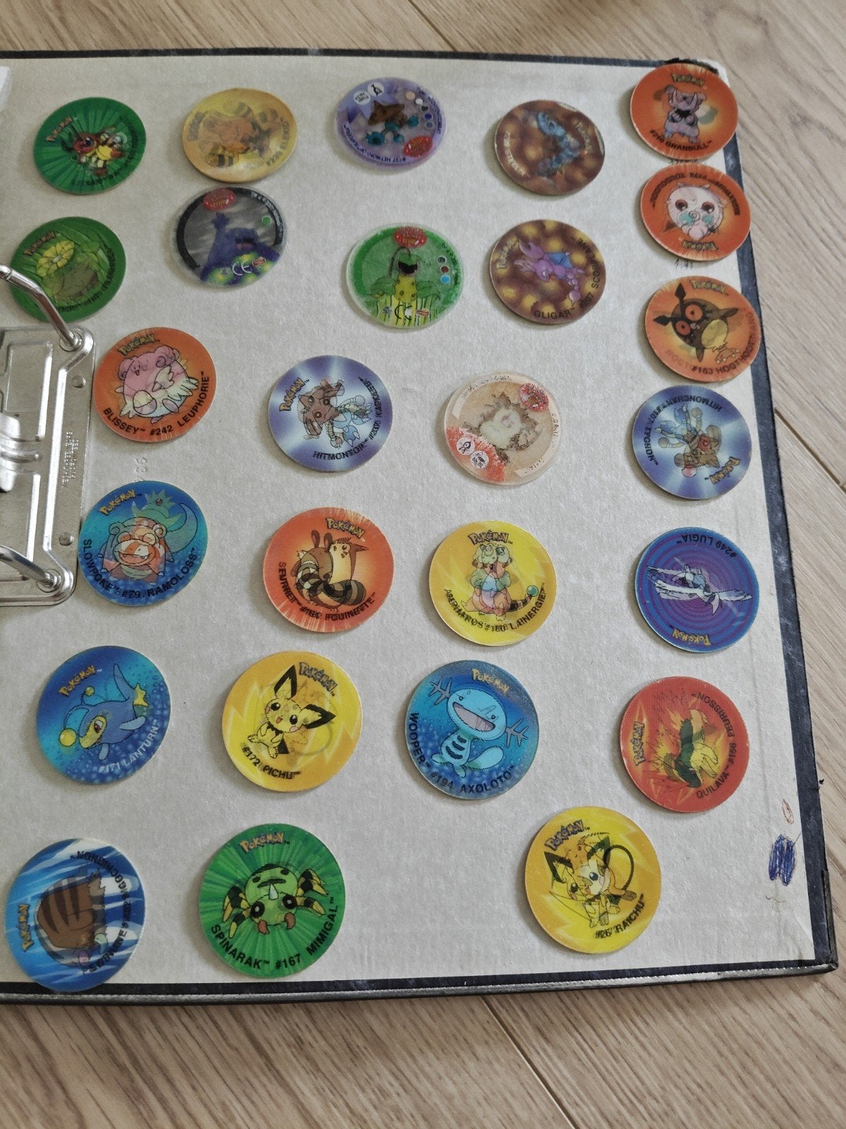 Pokémon stickers, flippo's, koekverpakking, Ophalen