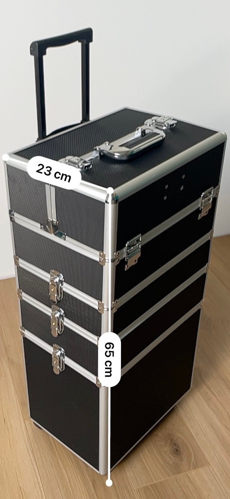 Valise esthétique, Enlèvement ou Envoi, Comme neuf, Noir