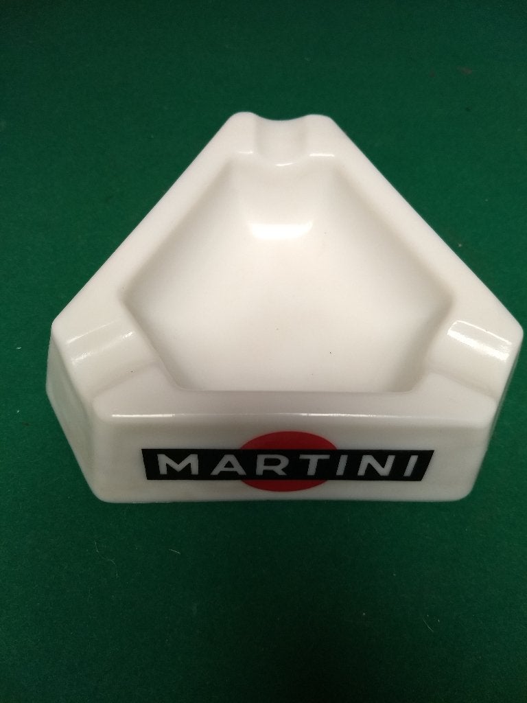 Asbak Martini - 2 stuks, Verzamelen, Ophalen of Verzenden, Nieuw, Overige typen, Overige merken