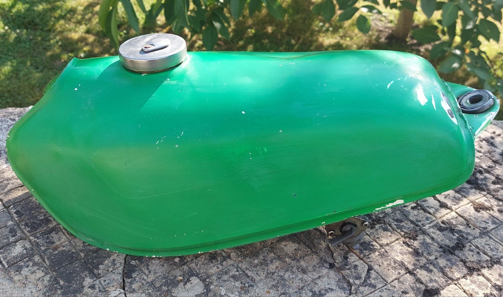 Réservoir d’origine Yamaha DTE 125 (1977), Motos, Enlèvement ou Envoi, Utilisé