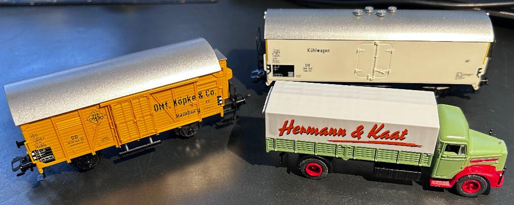 3374. Coffret "Kolonialewaren" H0 Märklin., Enlèvement ou Envoi, Neuf, Wagon, Märklin