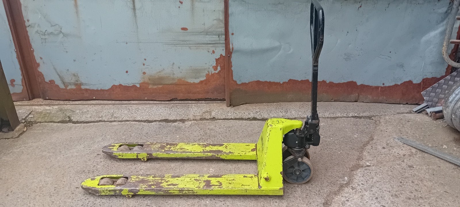 Transpallet/pompwagen Q lifter, Enlèvement