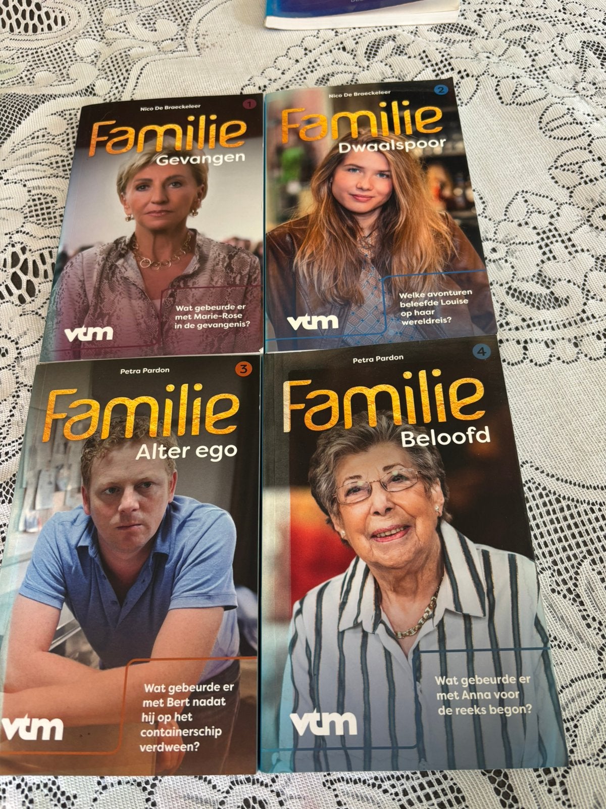 Boeken van de reeks familie, Ophalen of Verzenden, Gelezen, Tv-serie
