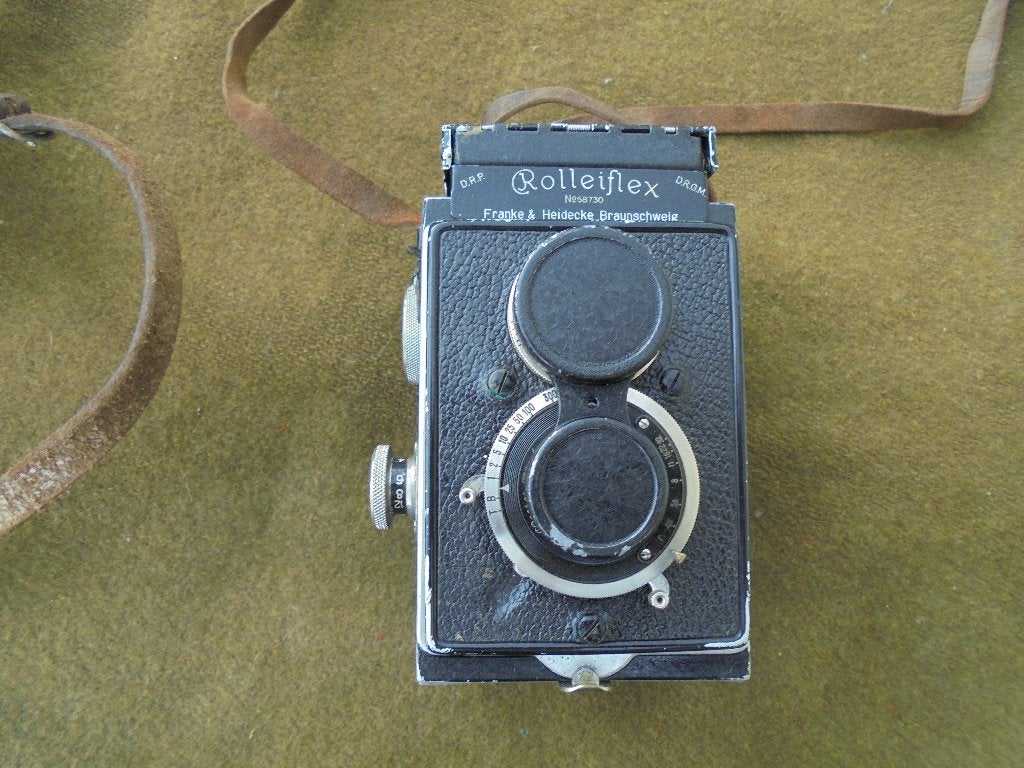 ancien appareil photo rolleiflex 6x6, Enlèvement ou Envoi, Avant 1940, Appareils photo