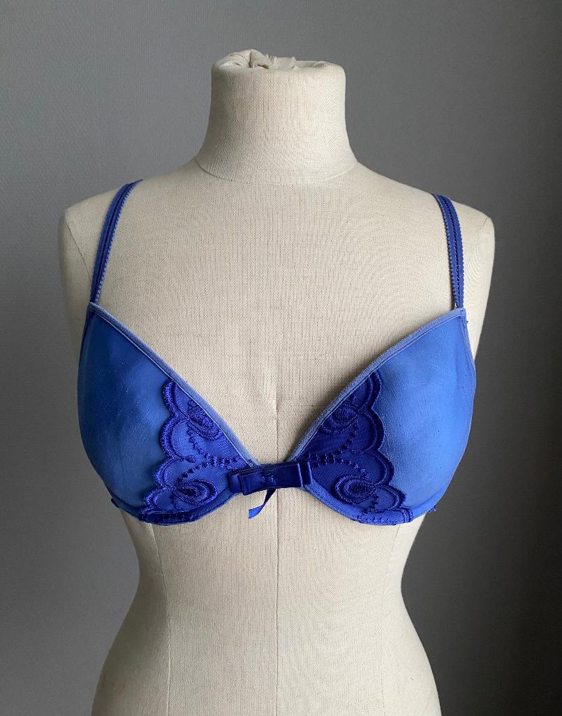 Blauwe voorgevormde BH Passionata C80 (FR C95), Passionata, Verzenden, Blauw, BH