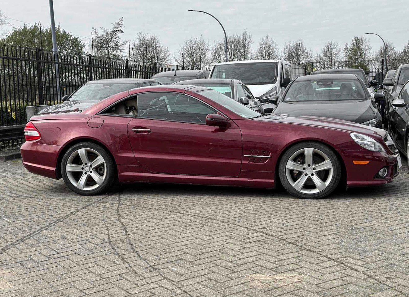 Mercedes SL 550 2009 , opknapper of donorauto, Auto's, Automaat, Achterwielaandrijving, 8 cilinders, Cabriolet