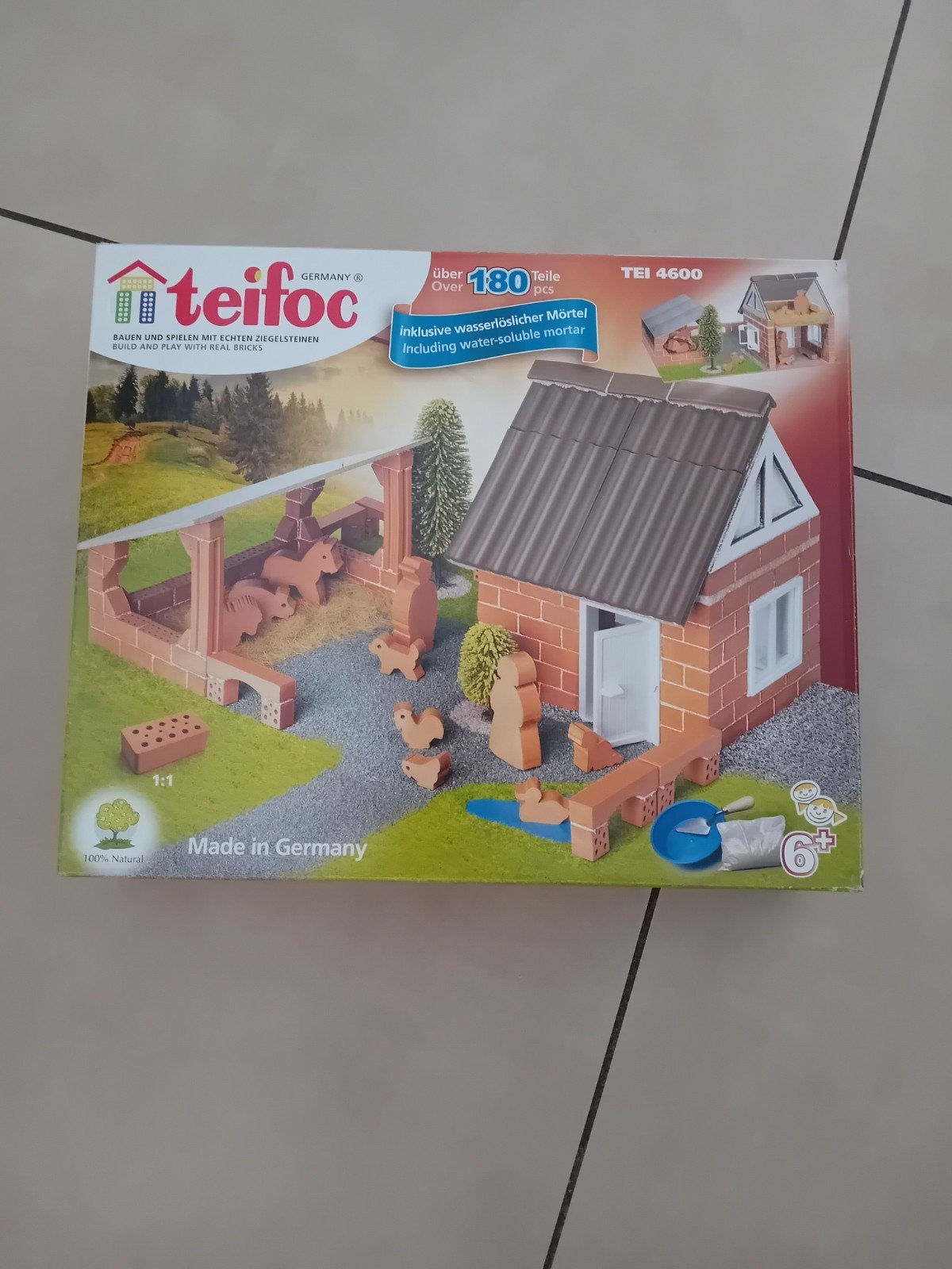 Teifoc bouwstenen voor kinderen, Ophalen