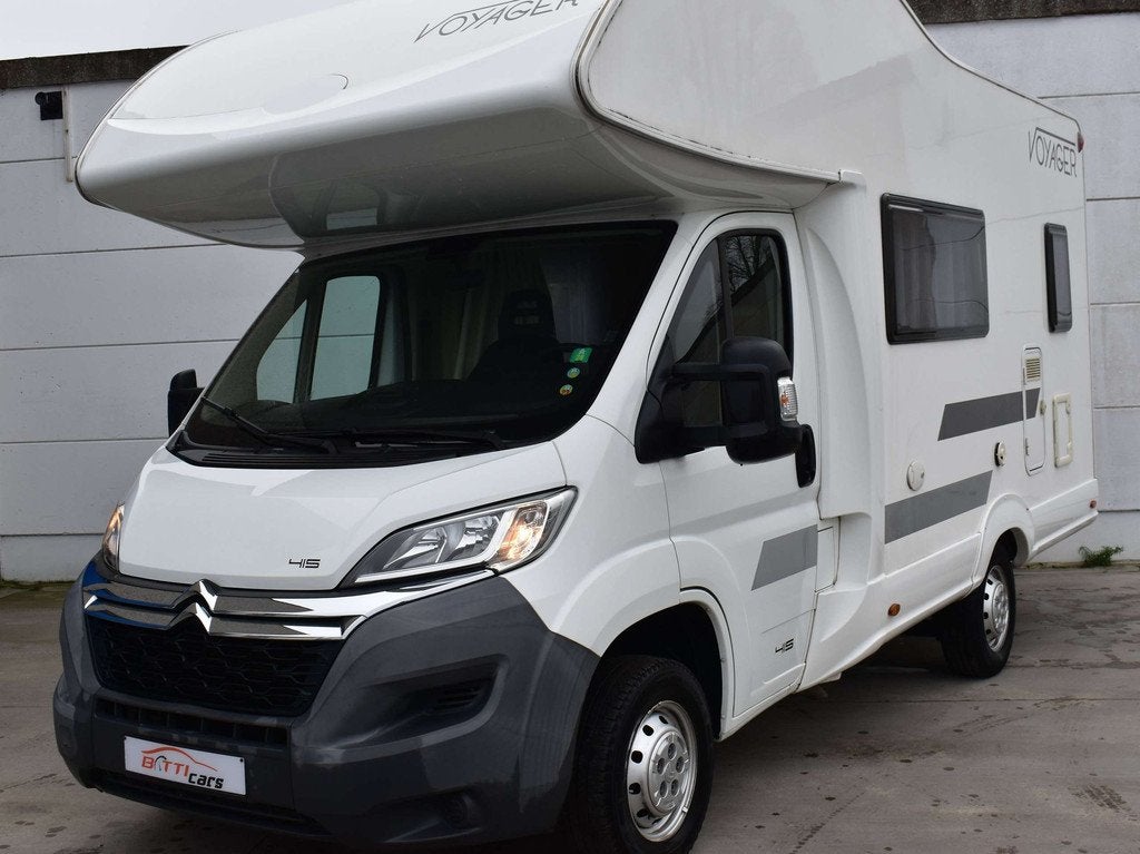 Citroën Jumper 2.2 e-HDi Voyager Mobilhome (bj 2015), Auto's, Citroën, Bedrijf, Te koop, Jumper, ABS, Airbags, Airconditioning