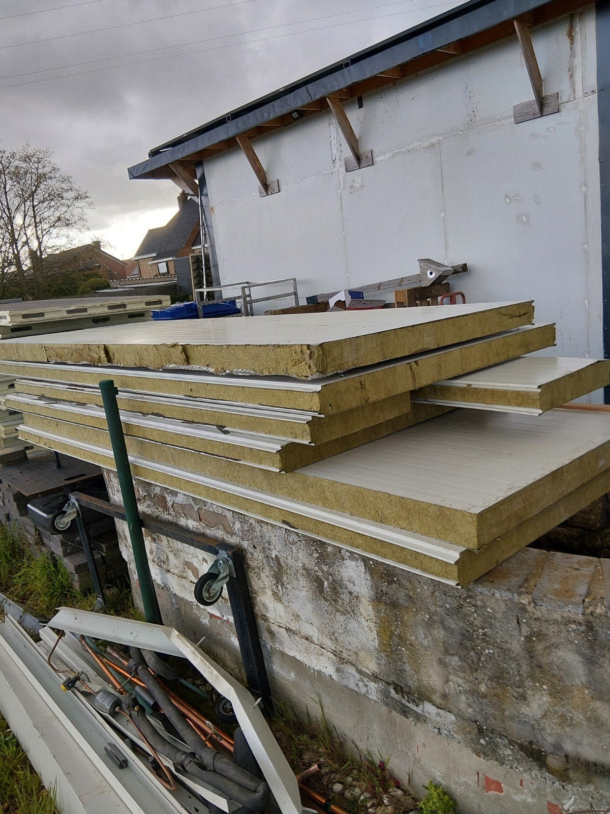 geluidswerende isolatie panelen, Doe-het-zelf en Bouw, Ophalen