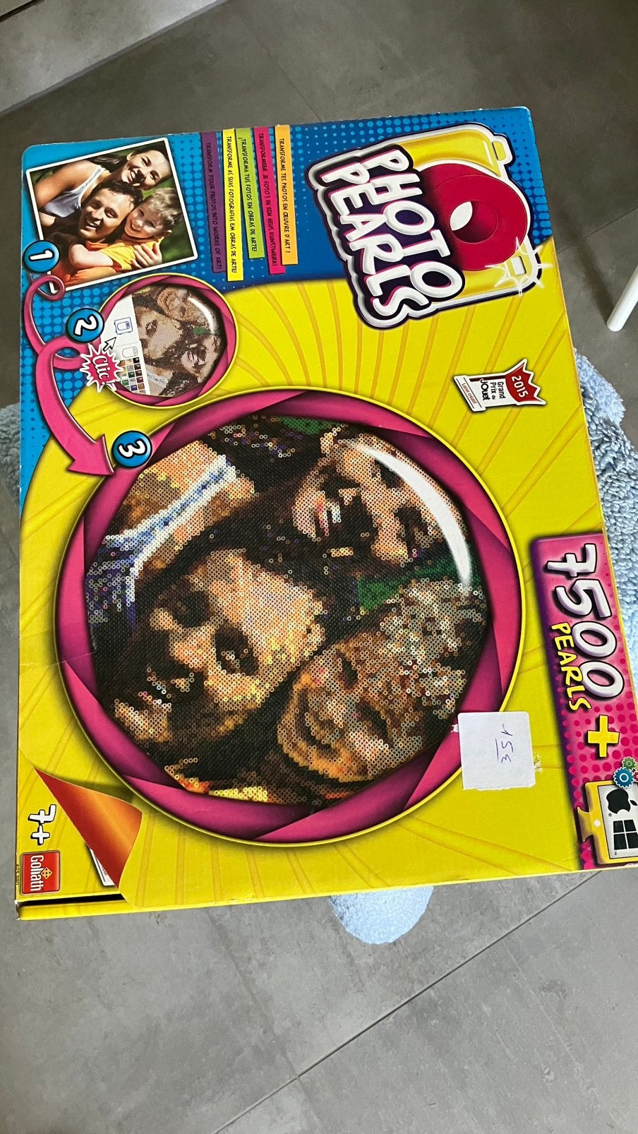 Foto parels, Kinderen en Baby's, Speelgoed | Kinderpuzzels, Ophalen, Zo goed als nieuw