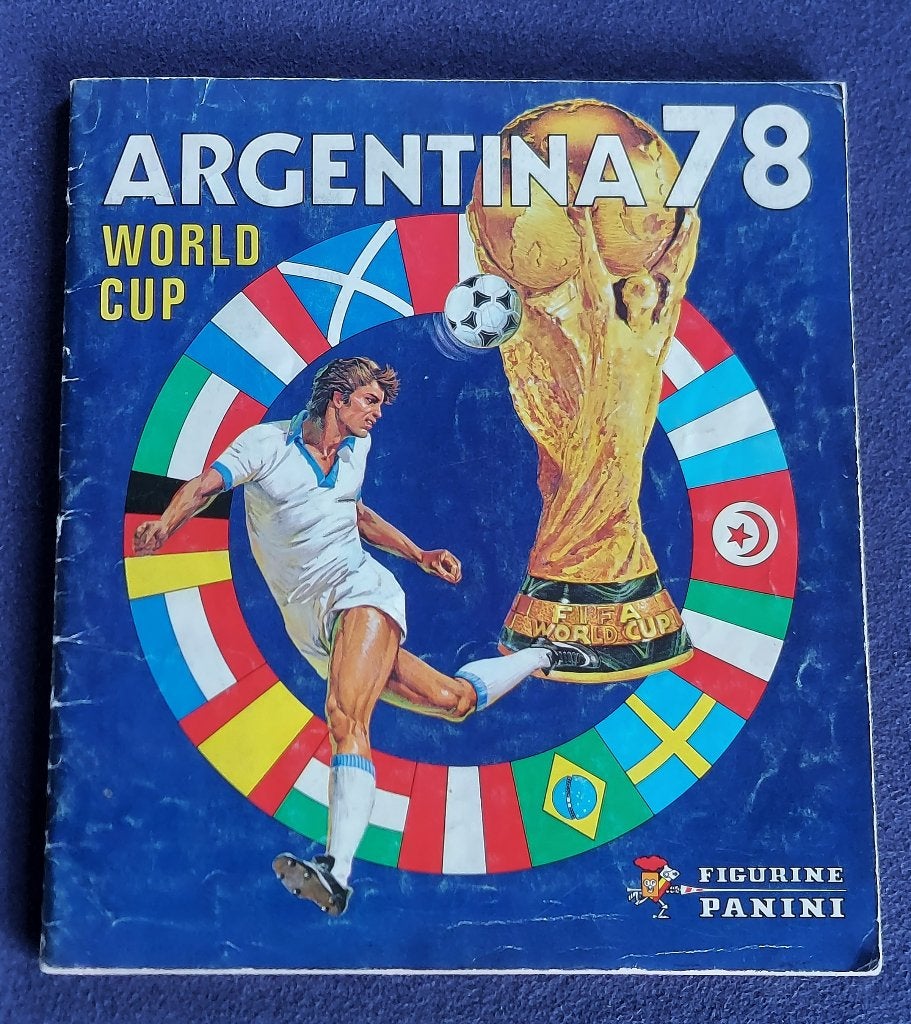 Panini sticker album voetbal ' WK Argentina 78 ' –volledig-, Collections, Enlèvement ou Envoi, Utilisé, Affiche, Image ou Autocollant