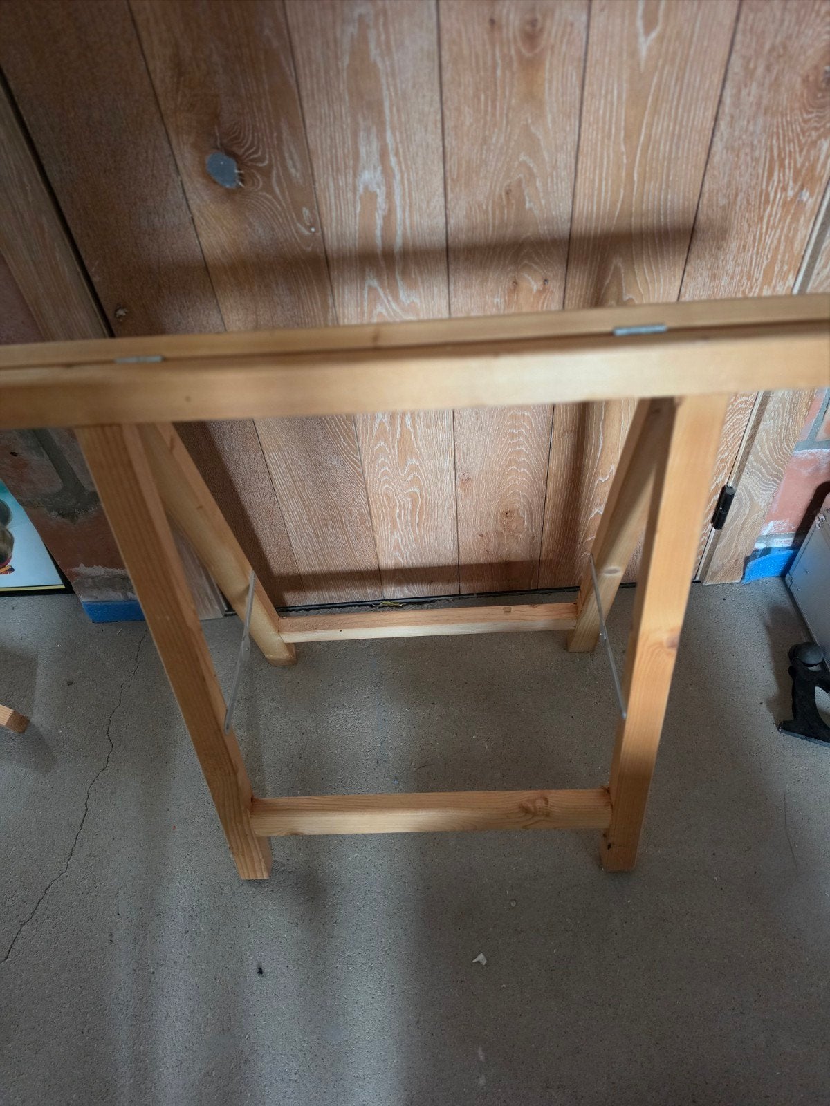 Houten schragen (x3), Doe-het-zelf en Bouw, Ophalen, Zo goed als nieuw